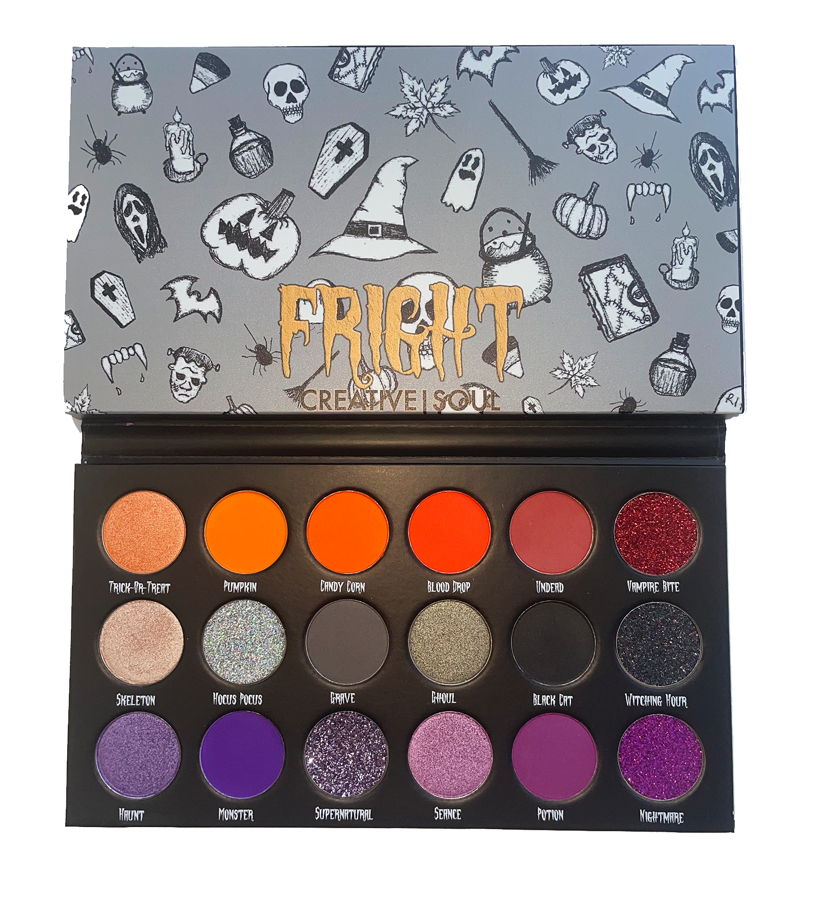 Halloween online makeup palette