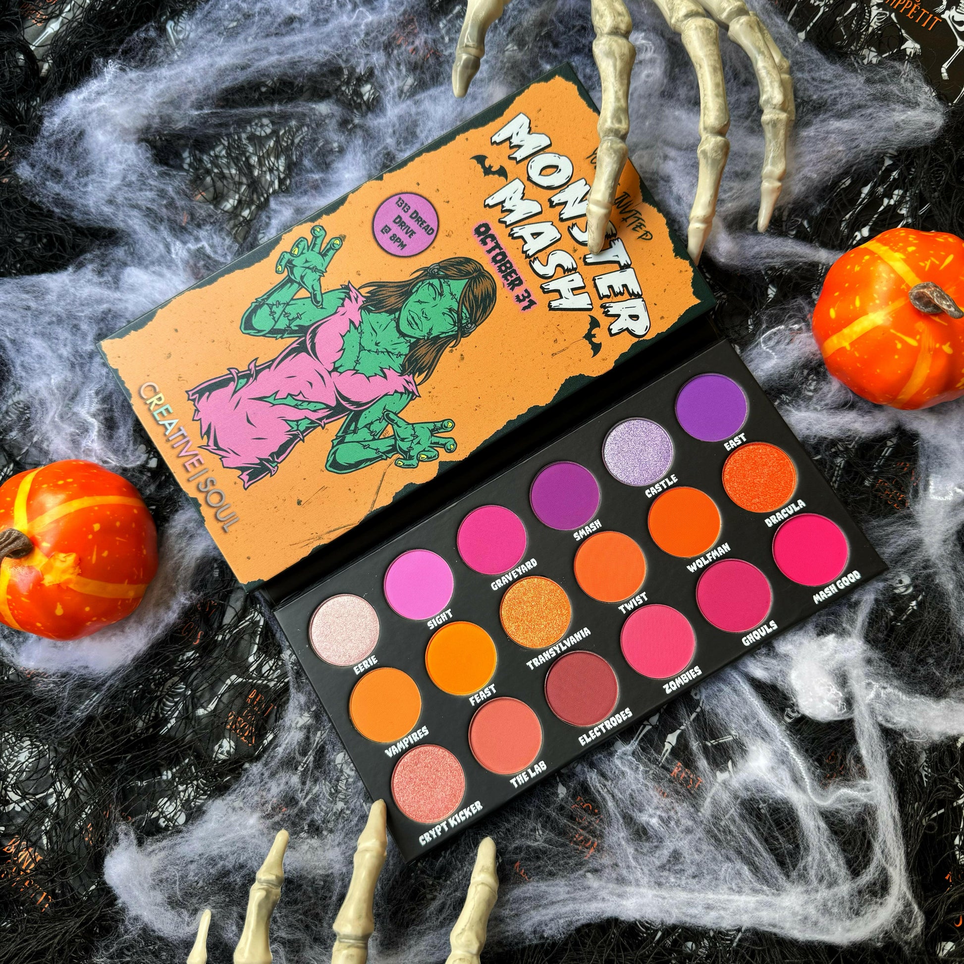 makeup monsters cosmetics Monster Mash Eyeshadow Palette