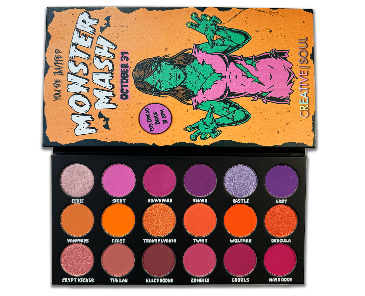 makeup monsters cosmetics Monster Mash Eyeshadow Palette